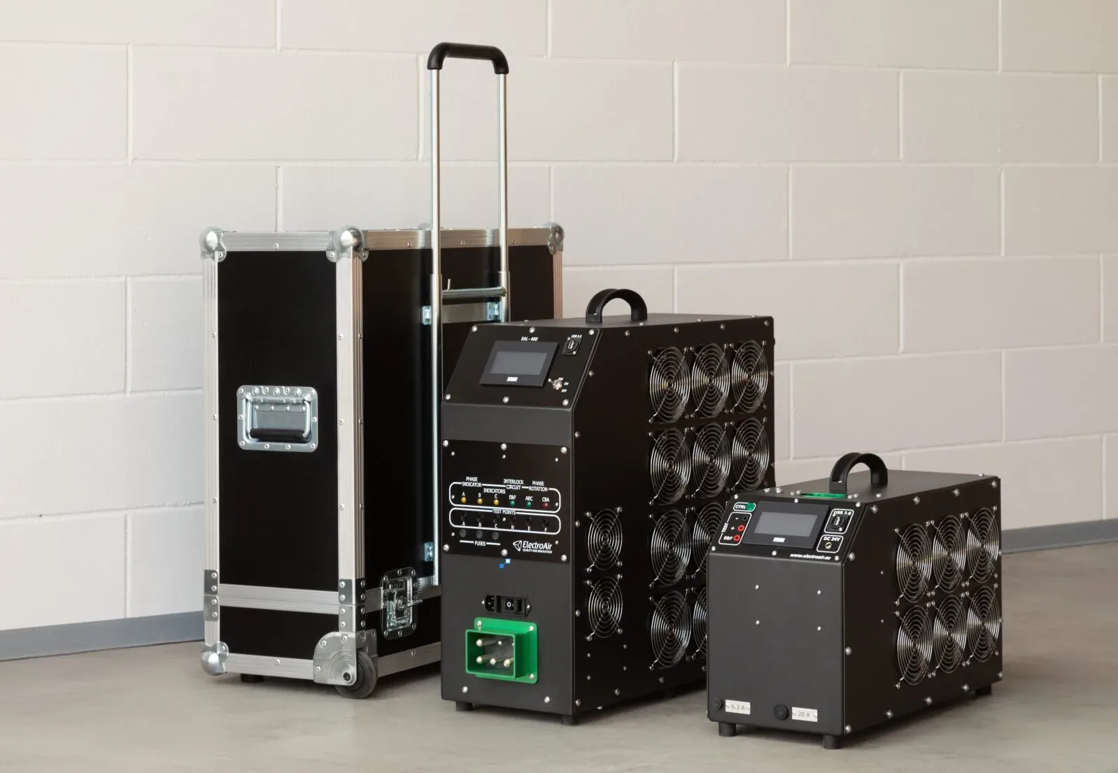Complete EAL Series Portable Set Full EAL series set with transport case and units