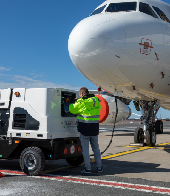 How mobile ground power units improve efficiency and safety on the apron