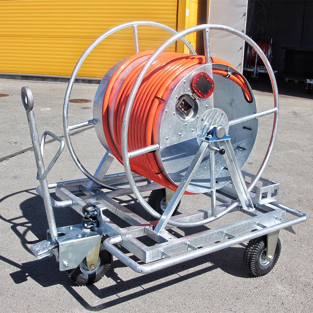 ElectroAir EABT mobile cable reel for airport GPU operations