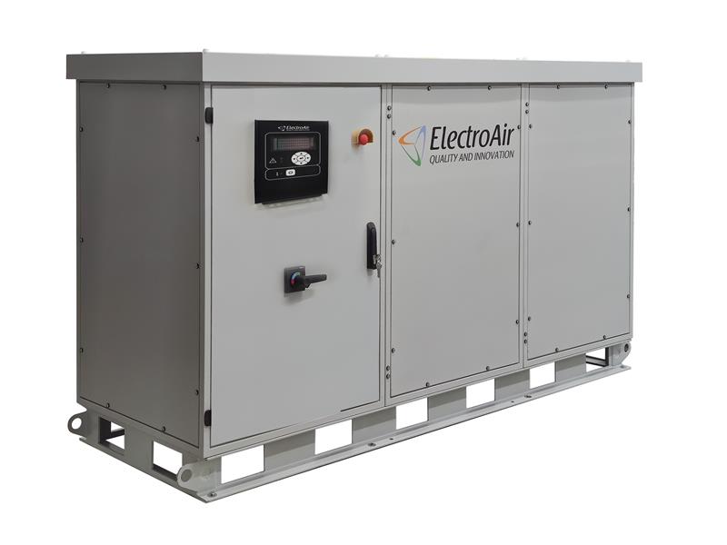 ElectroAir marine power unit for shipboard and shore-to-ship energy supply