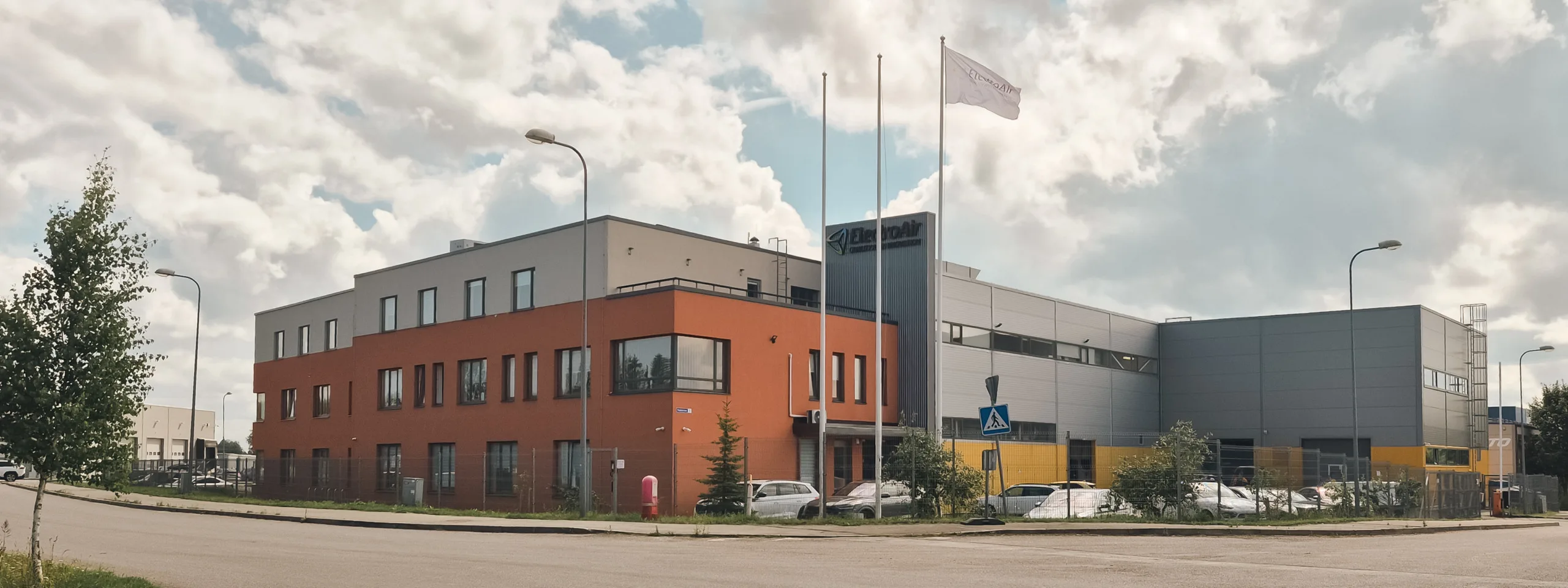 ElectroAir headquarters in Estonia - modern office and production building