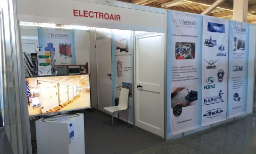 El equipo de ElectroAir participó en la Feria FIHAV 2018 en La Habana